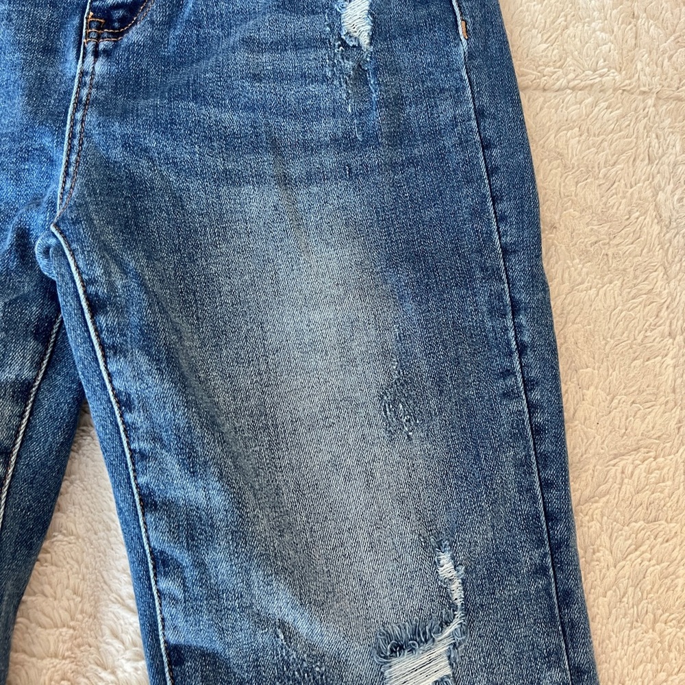 Risen distressed wide leg flare jeans - Picture 4 of 5